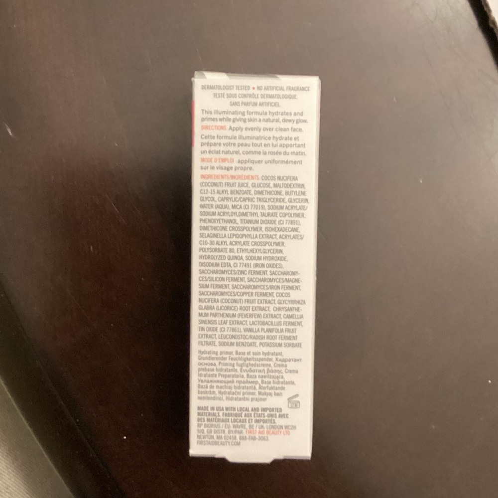 New First Aid Beauty Hello FAB Coconut Skin Smoothie Priming Moisturizer - Picture 2 of 4